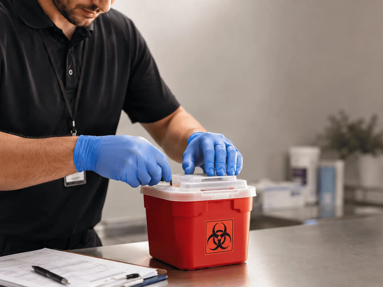 Why choose Sharps Waste Disposal in New Burnside, IL